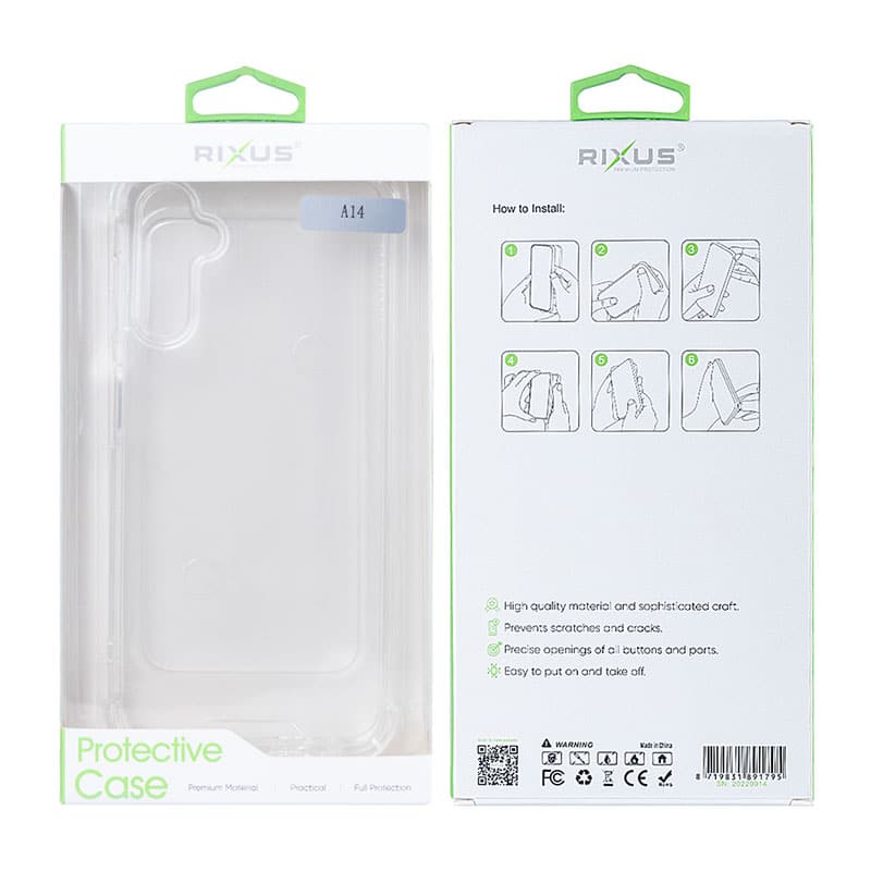 Rixus anti-burst cover til Samsung A14 5G