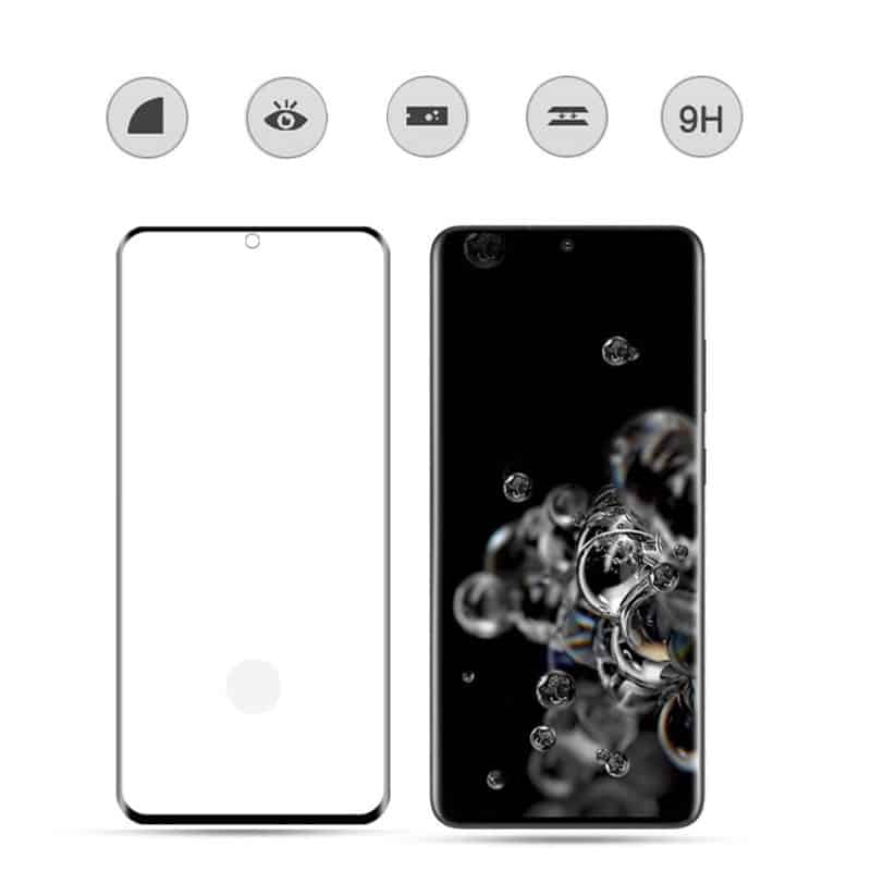 Rixus full cover skærmbeskyttelse til Samsung S20 Ultra