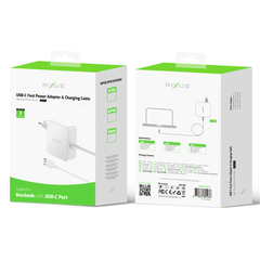 Rixus 61W USB-C oplader til MacBook Package - reFix.dk