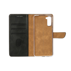 Samsung S21 Cover – Rixus Læder Flip Cover med Kortholder - 1 - reFix.dk