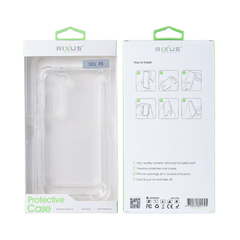 Samsung S21 FE Clear Case – Stødsikkert Akryl Cover - 2 - reFix.dk