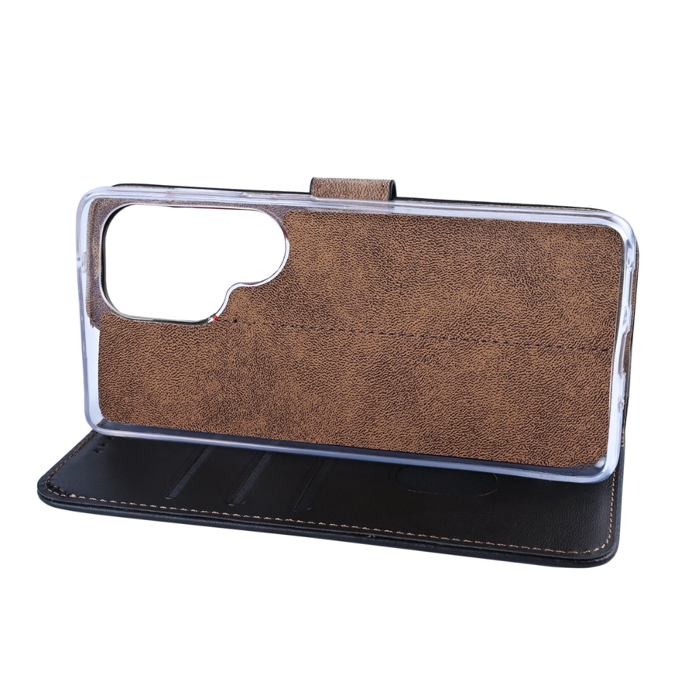 Samsung S26 Ultra læder flip cover - 2 - reFix.dk