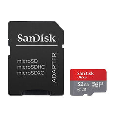 SanDisk Ultra microSDHC Hukommelseskort 32GB - reFix.dk