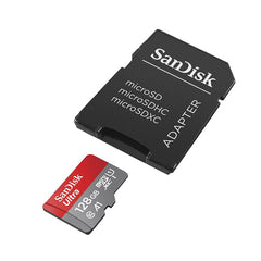 SanDisk Ultra microSDHC Hukommelseskort 128GB - reFix.dk