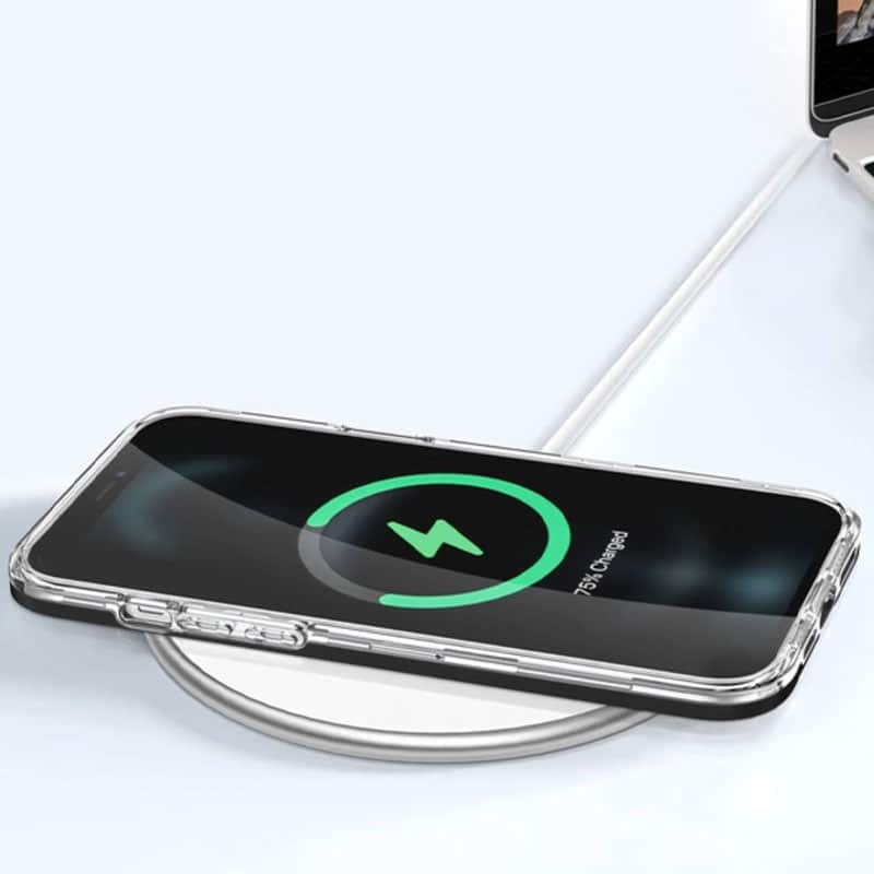 Shockproof 3i1 clear cover til iPhone 12 Pro - 4 - reFix.dk