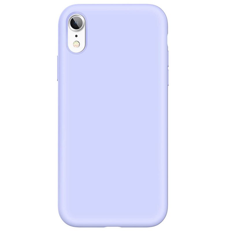 Silikone cover til iPhone XR lavendel - reFix.dk