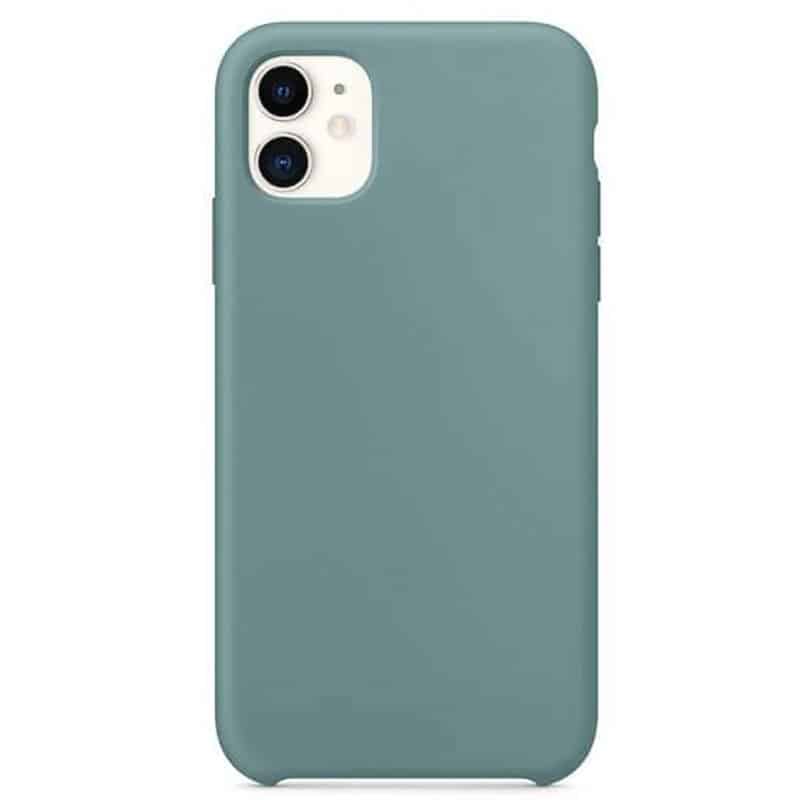 Silikone cover til iPhone 11 midnight green - reFix.dk
