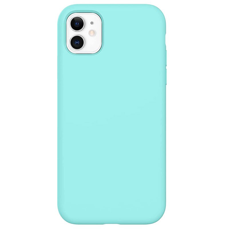 Silikone cover til iPhone 11 ocean blue - reFix.dk