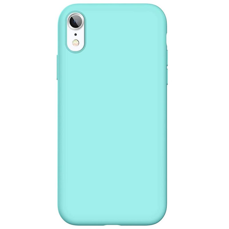 Silikone cover til iPhone XR ocean blue - reFix.dk