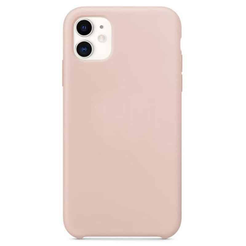 Silikone cover til iPhone 11 pink sand - reFix.dk
