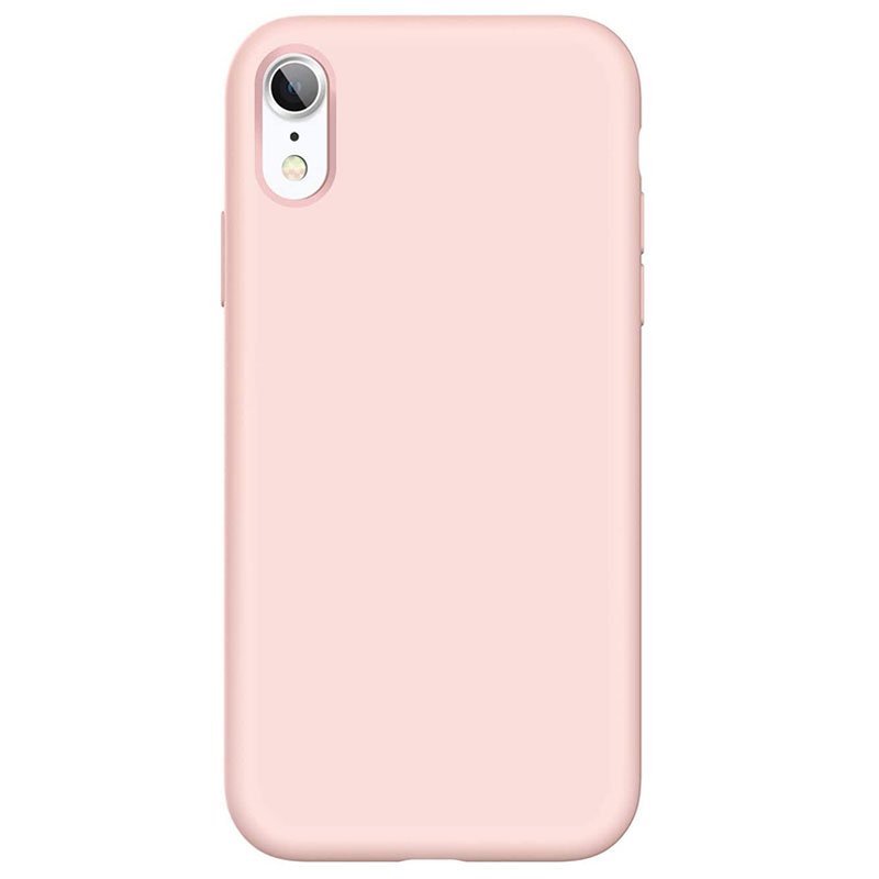 Silikone cover til iPhone XR pinksand - reFix.dk