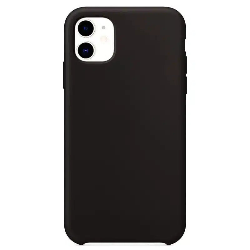 Silikone cover til iPhone 11 sort - reFix.dk