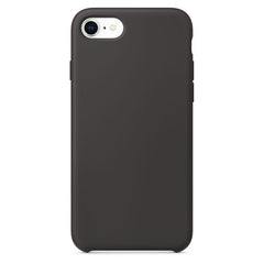 Silikone cover til iPhone 8 / 7 / SE 2020 sort - reFix.dk