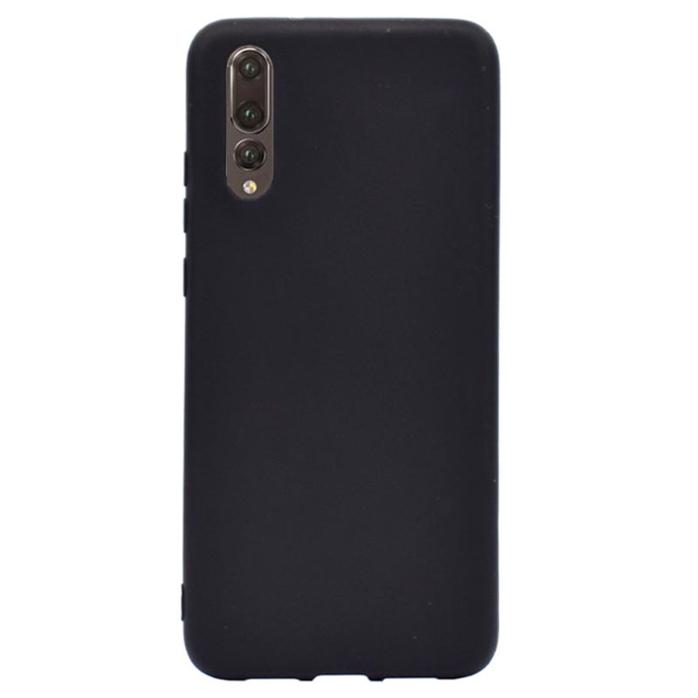 Silikone cover til Huawei P20 Pro - Sort - reFix.dk