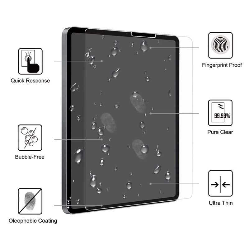 Skærmbeskyttelse til iPad 12.9 (2022 / 2021 / 2020 / 2018)