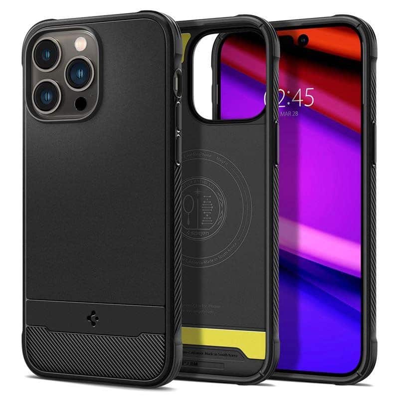 Spigen Rugged Armor cover til iPhone 14 Pro - reFix.dk