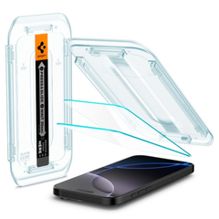 iPhone 17 Pro Max / 16 Pro Max Skærmbeskyttelse – Spigen EZ Fit Glas.tR (2-Pack) | reFix.dk