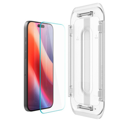 Spigen EZ Fit Glas.TR Skærmbeskyttelse til iPhone 17 - 1 - reFix.dk