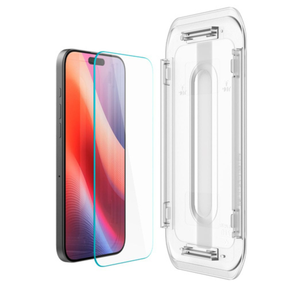 Spigen EZ Fit Glas.TR Skærmbeskyttelse til iPhone 17 Pro Max - 1 - reFix.dk