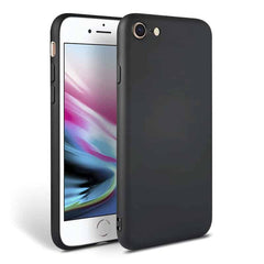 TPU cover til iPhone SE (2022 / 2020) / 8 / 7 - sort - reFix.dk