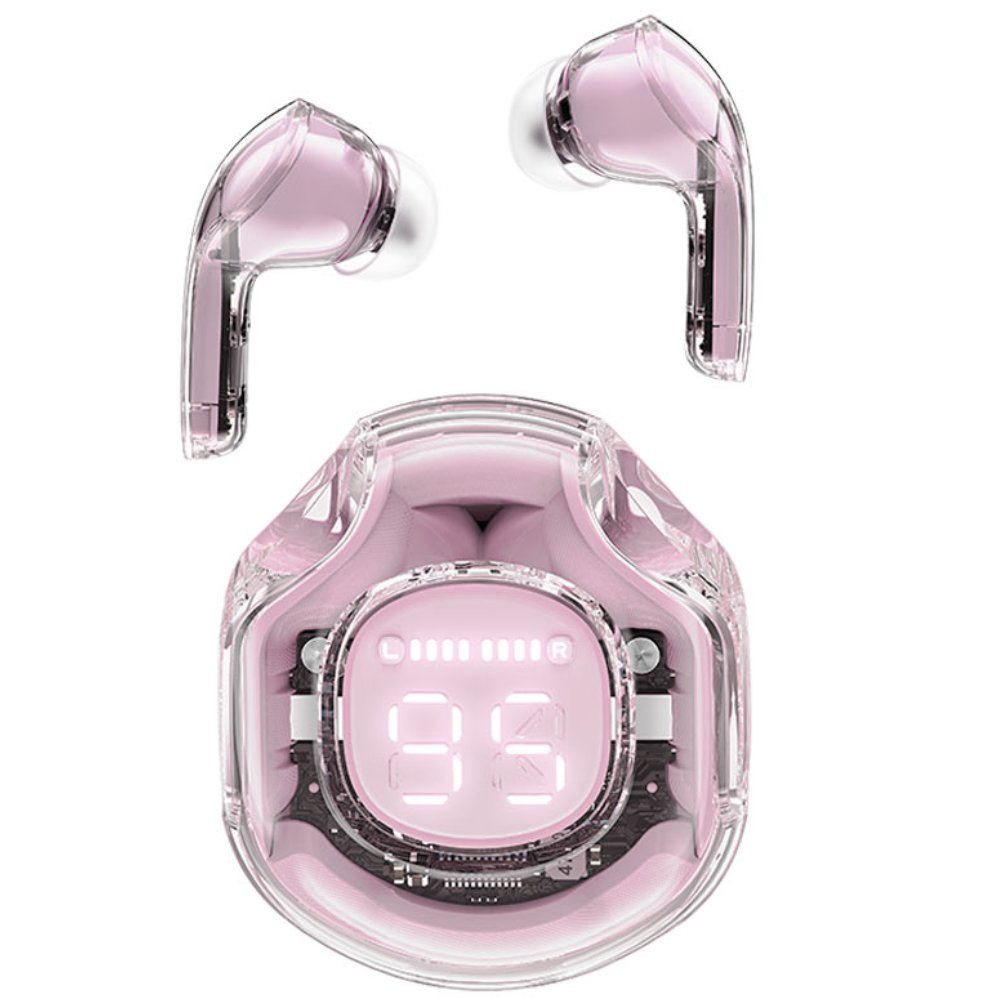 Acefast T8 TSW Bluetooth Trådløse høretelefoner - pink - reFix.dk