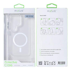 Akryl clear case med MagSafe til Samsung S25 Ultra - Pakkens indhold - reFix.dk
