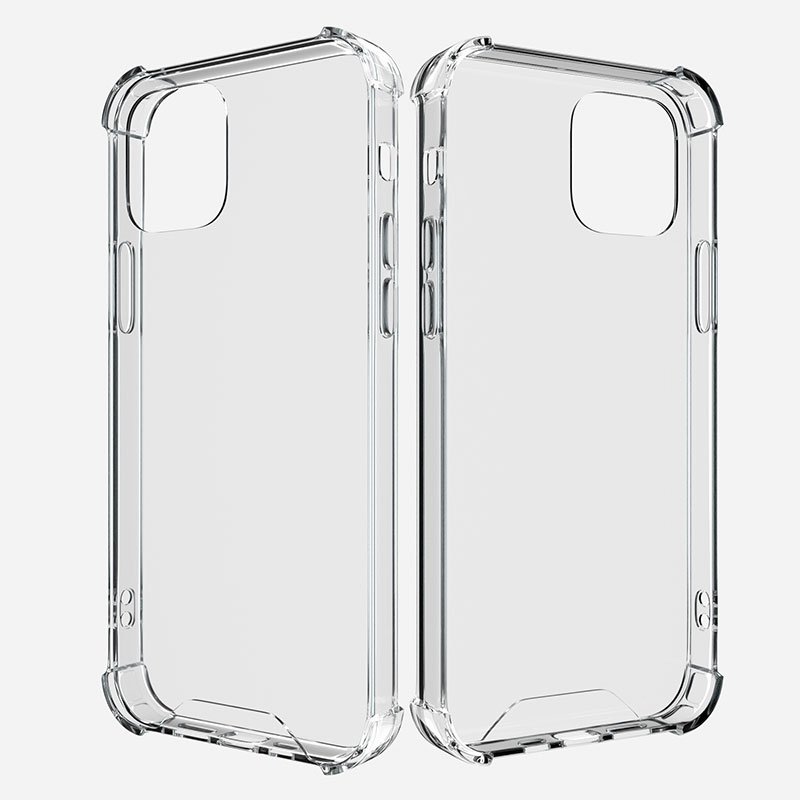 Akryl safety clear case til iPhone - 2 -reFix.dk