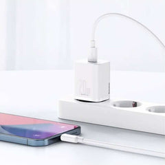 Baseus Super hurtig oplader med USB-C / Lightning kabel (20 W) 2 - reFix.dk