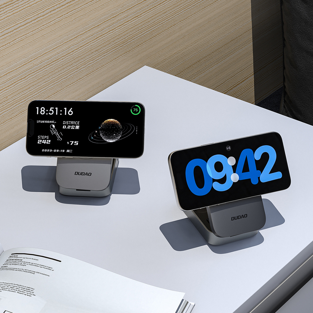 Dudao 3 i 1 Trådløs MagSafe Oplader (15 W) - 3 - reFix.dk