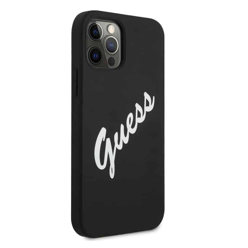 Guess silikone vintage cover til iPhone 12 I 12 Pro 1 - reFix.dk