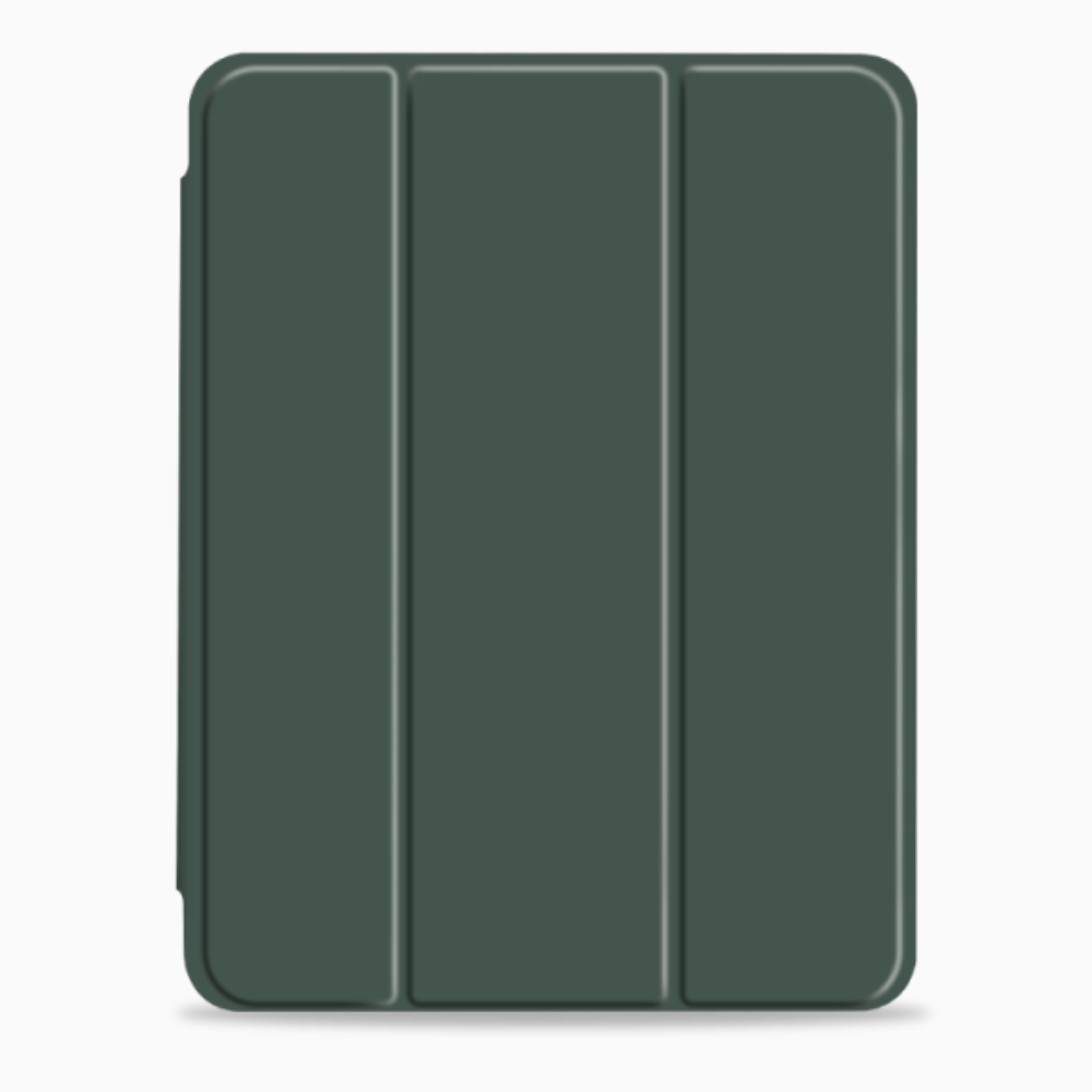 iPad 9.7 / Air / Air 2 Cover – Tri-Fold Stand - Mørkegrøn - reFix.dk