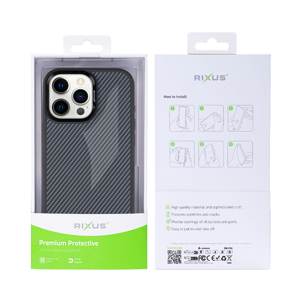 iPhone 13 Pro Max carbon cover med Magsafe - 2 - reFix.dk