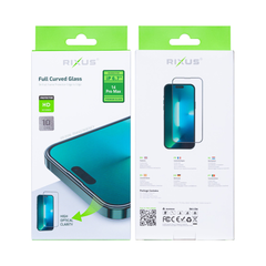 iPhone 14 Pro Max Skærmbeskyttelse – Premium Full Cover Hærdet Glas - 1 - reFix.dk