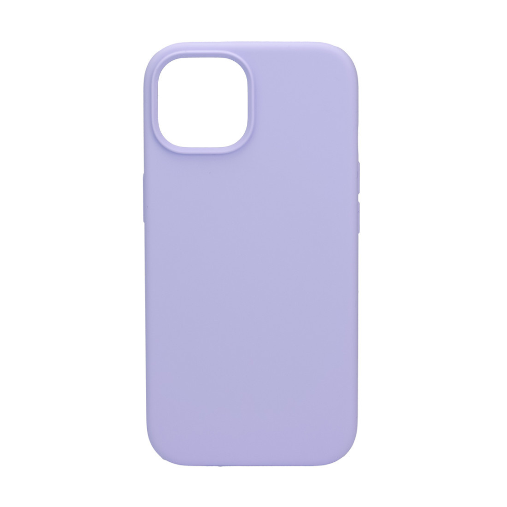 iPhone 15  Cover – Premium Soft Touch Silikone - lilla - reFix.dk