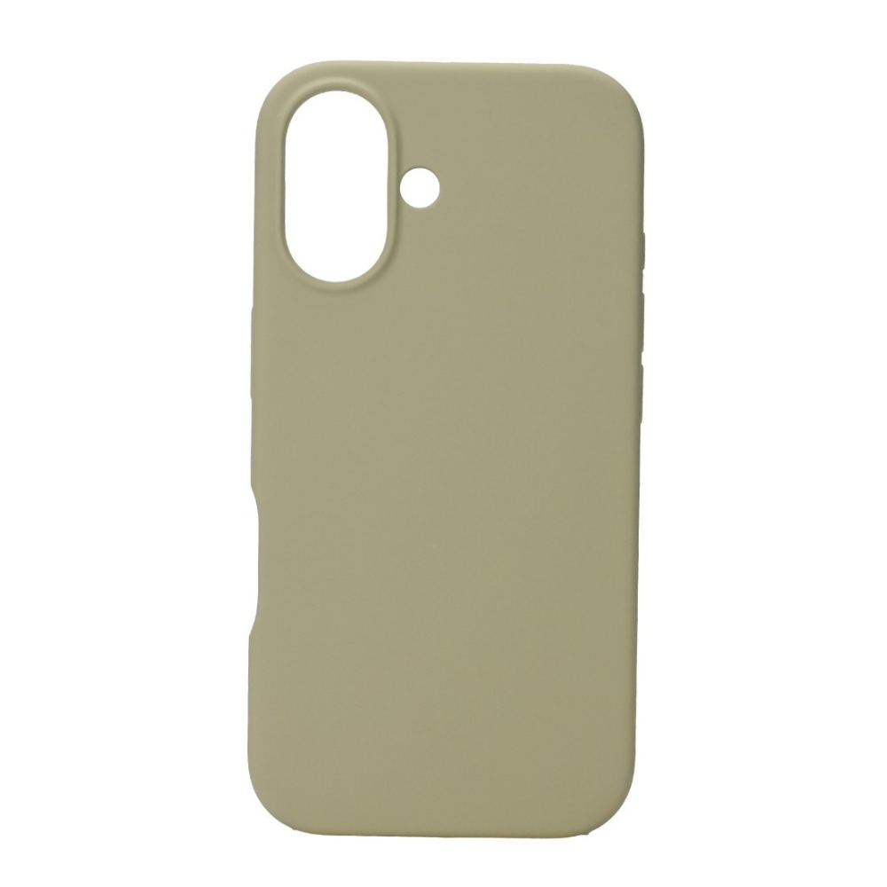 iPhone 17 Cover – Premium Soft Touch Silikone - beige - reFix.dk