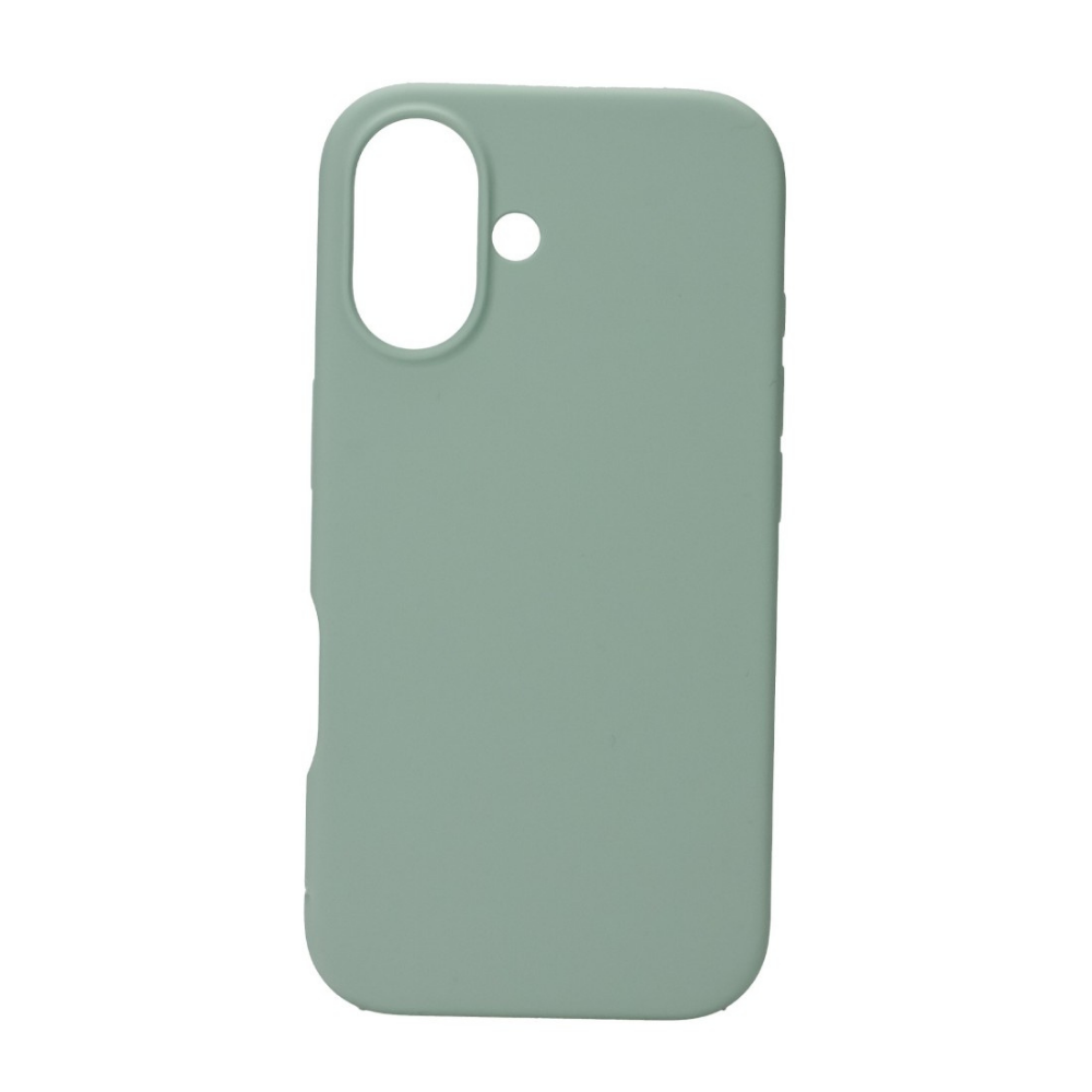iPhone 17 Cover – Premium Soft Touch Silikone - mintgrøn - reFix.dk