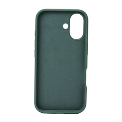 iPhone 17 Cover – Premium Soft Touch Silikone - oliven - refix.dk