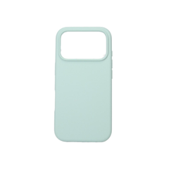 iPhone 17 Pro Cover – Premium Soft Touch Silikone - mintgrøn - reFix.dk