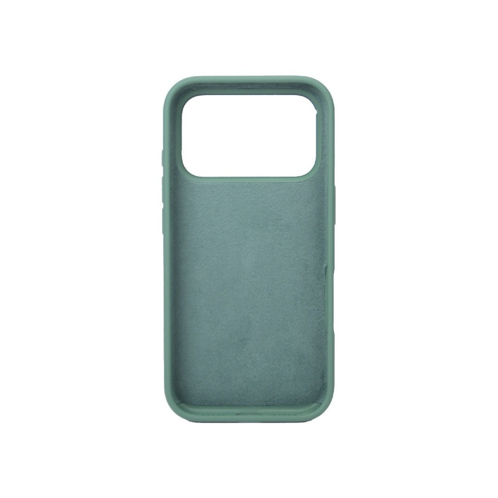 iPhone 17 Pro Max Cover – Premium Soft Touch Silikone - oliven - reFix.dk