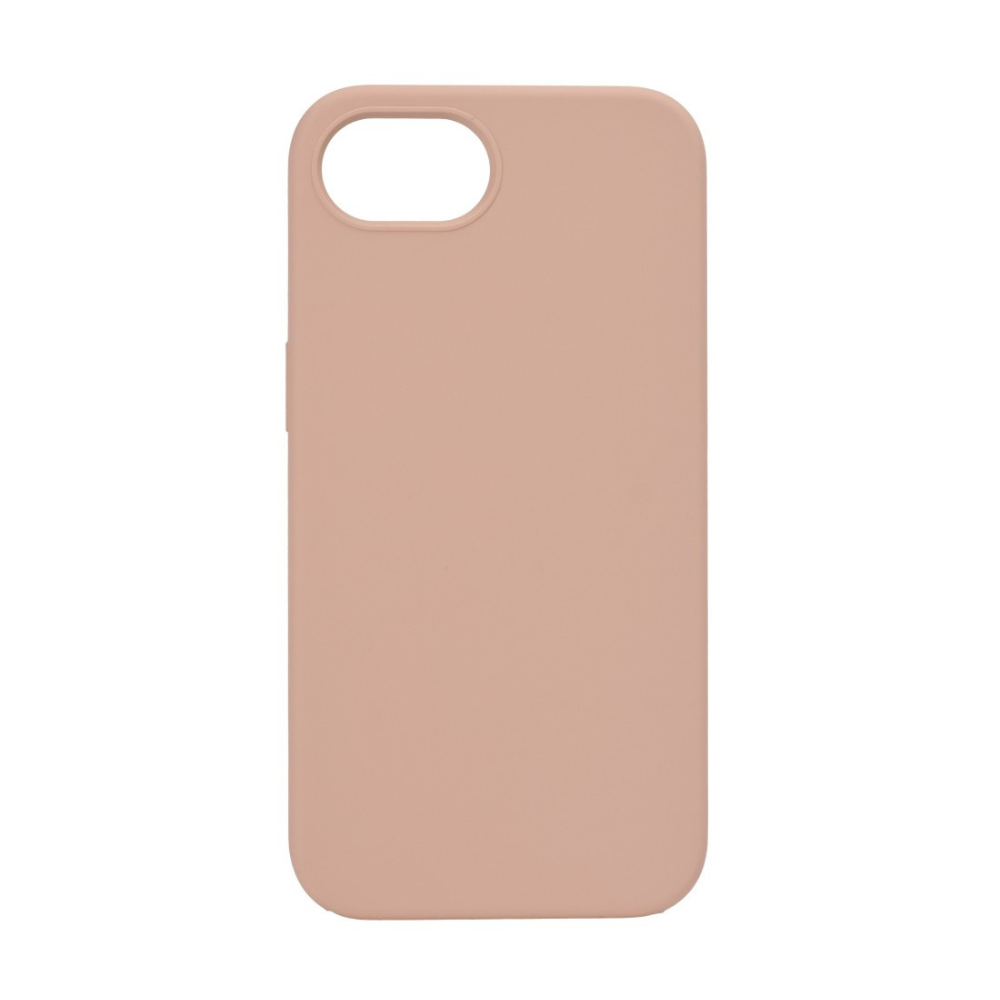 iPhone 17e / 16e Cover – Premium Silikone Cover - Pink-sand - reFix.dk