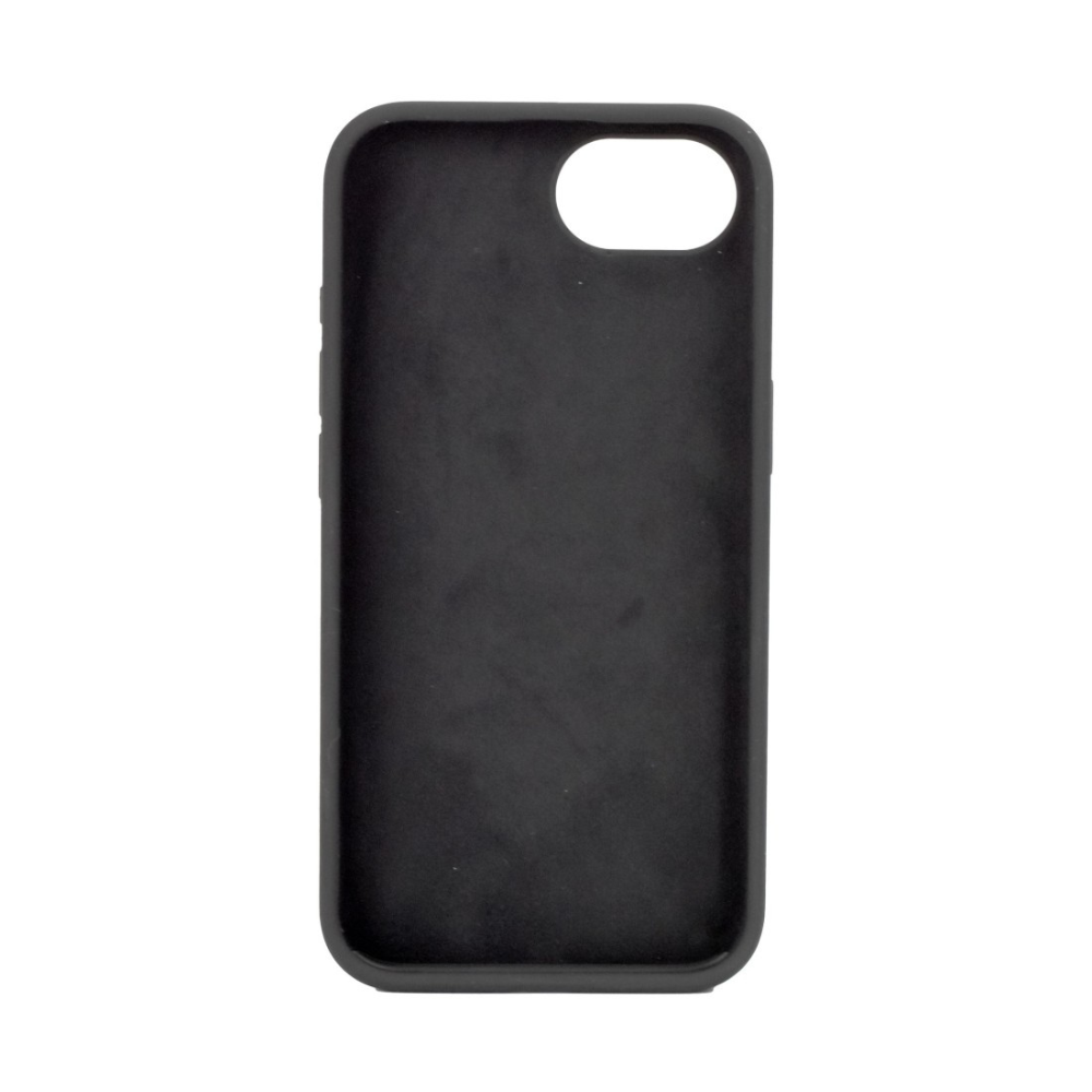 iPhone 17e / 16e Cover – Premium Soft Touch Silikone - sort - reFix.dk