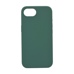 iPhone 17e / 16e Cover – Premium Soft Touch Silikone - olive - reFix.dk