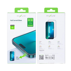 iPhone 18 Pro / 17 Pro Skærmbeskyttelse – Premium Full Cover Hærdet Glas -1 - reFix.dk