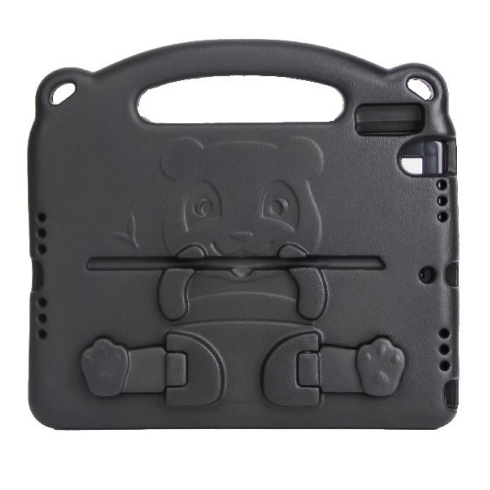 iPad 10.2 (2019/2020/2021) Børnecover – Panda - Sort - reFix.dk