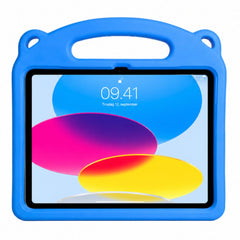 iPad 11 (2025) / 10.9 (2022) Børnecover – Panda - Blå - reFix.dk
