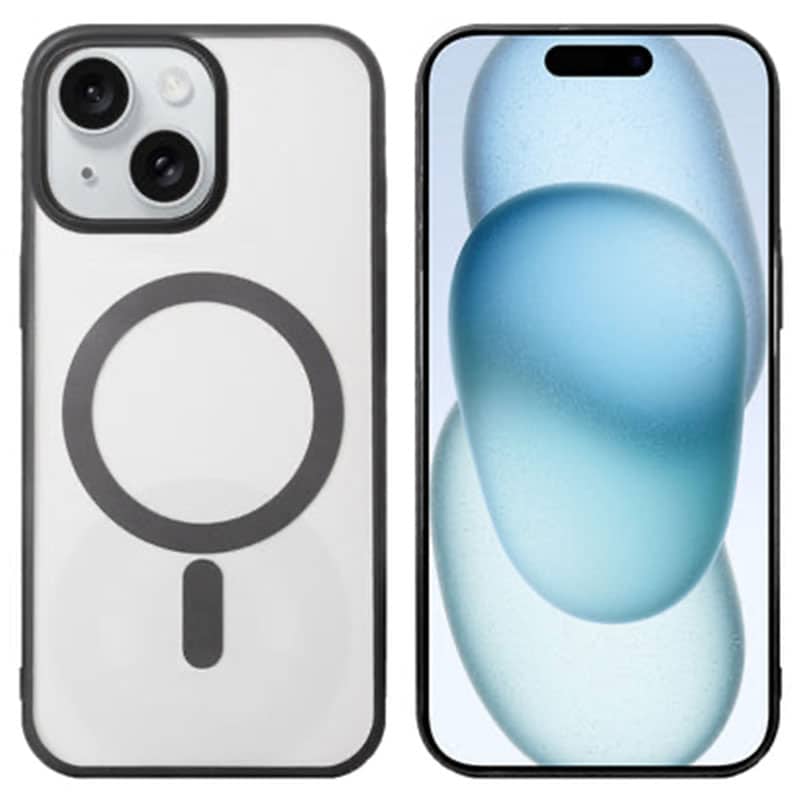 iPhone 15 instinct mag cover - Sort - reFix.dk