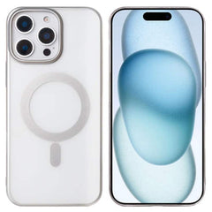 iPhone 15 Pro instinct mag cover - Sølv - reFix.dk