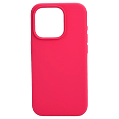 iPhone 15 Pro Cover – Premium Soft Touch Silikone - Pink - reFix.dk