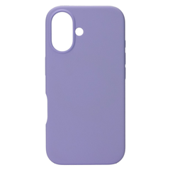 iPhone 16 cover - Premium Soft Touch silikone - Lilla - reFix.dk