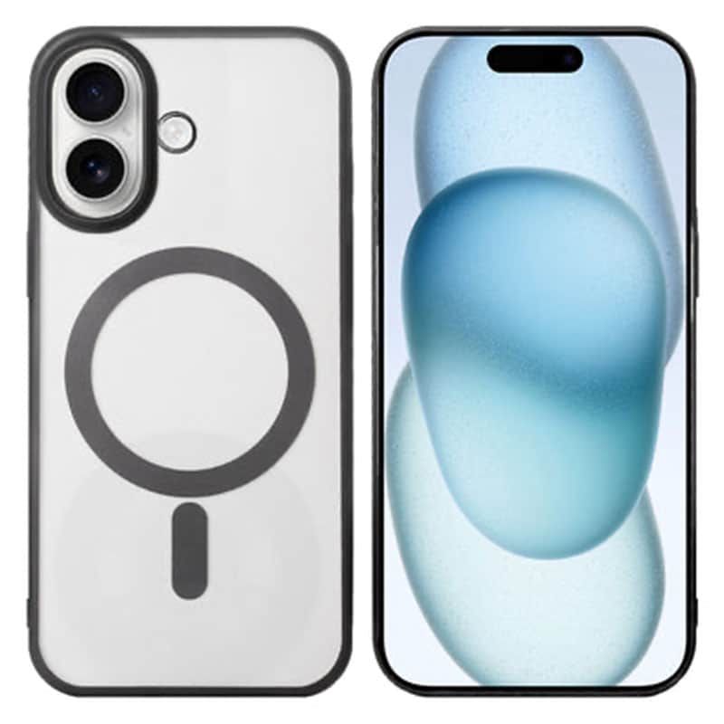 iPhone 16 instinct mag cover - Sort - reFix.dk